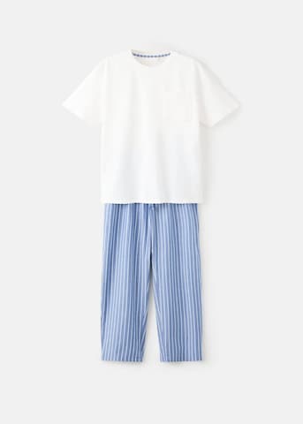 MANGO TEEN Set in Blau