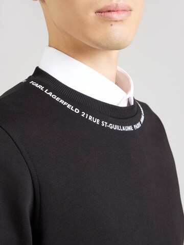 Karl Lagerfeld Mikina - Čierna