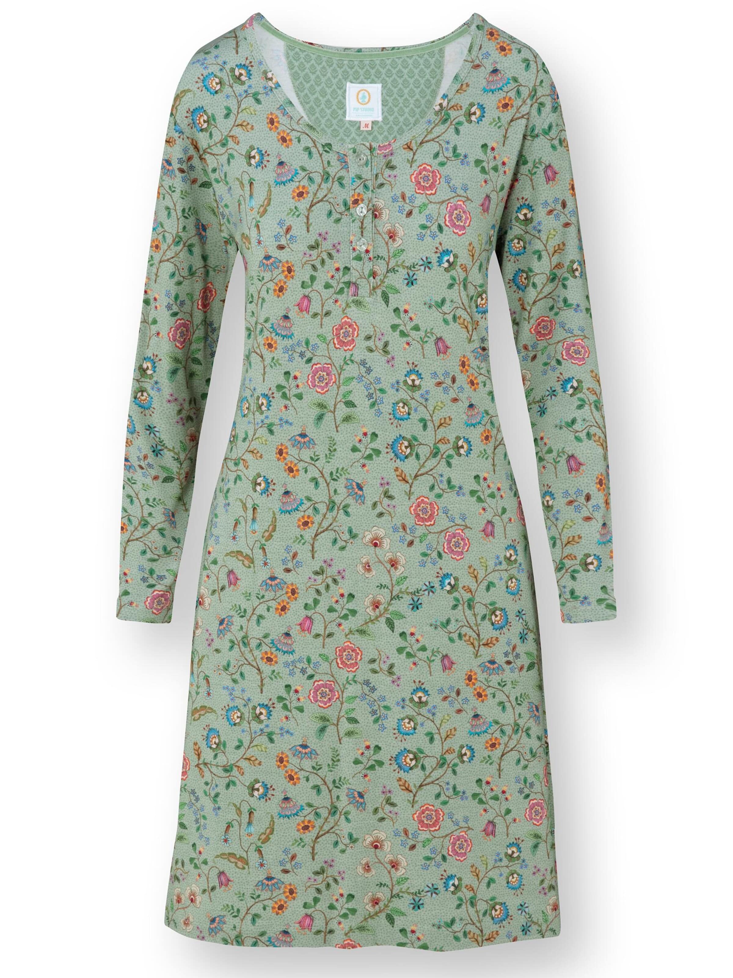 PIP STUDIO Nightgown in Green: front
