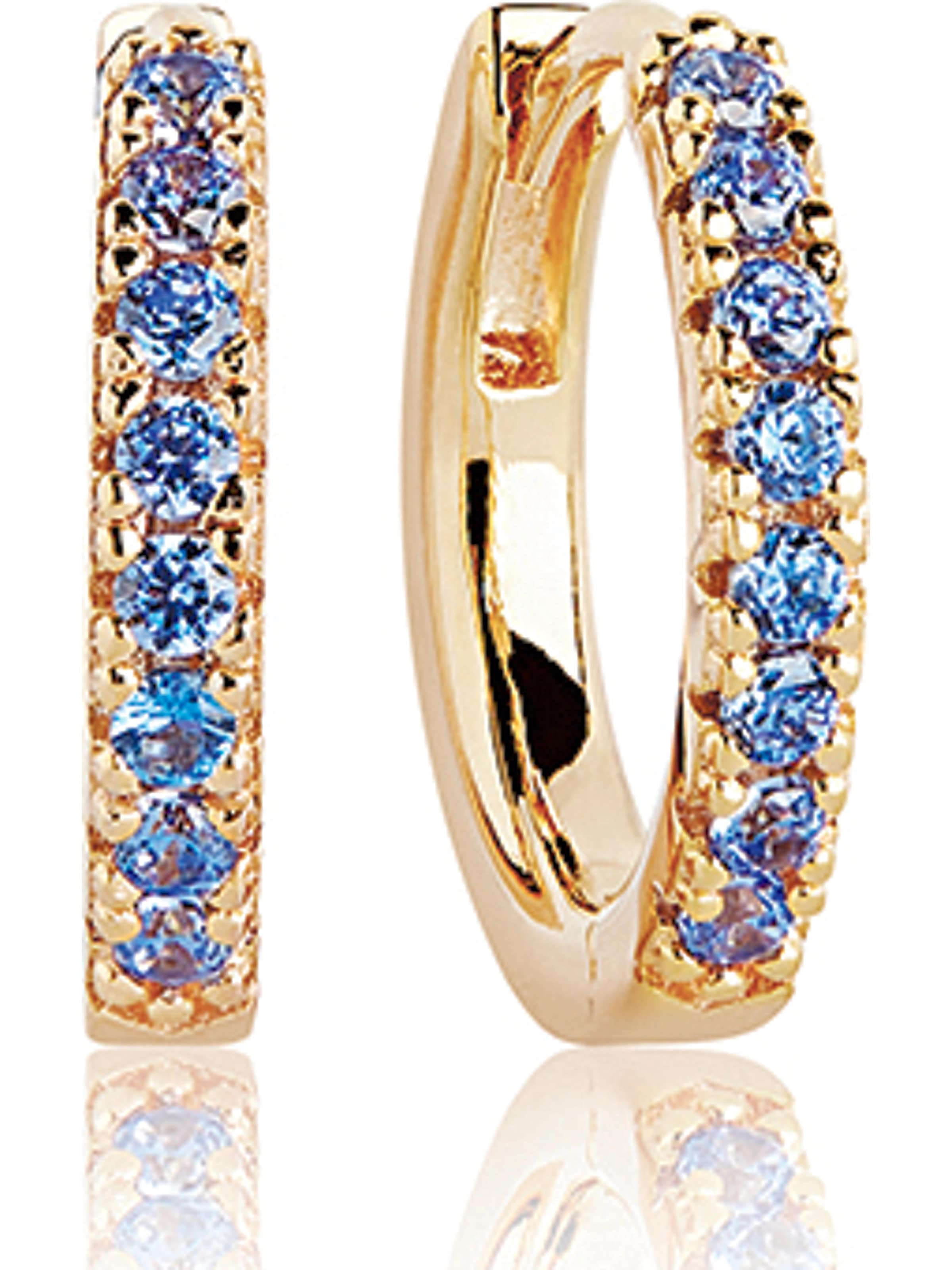 Sif Jakobs Creolen in Gold: Vorderseite