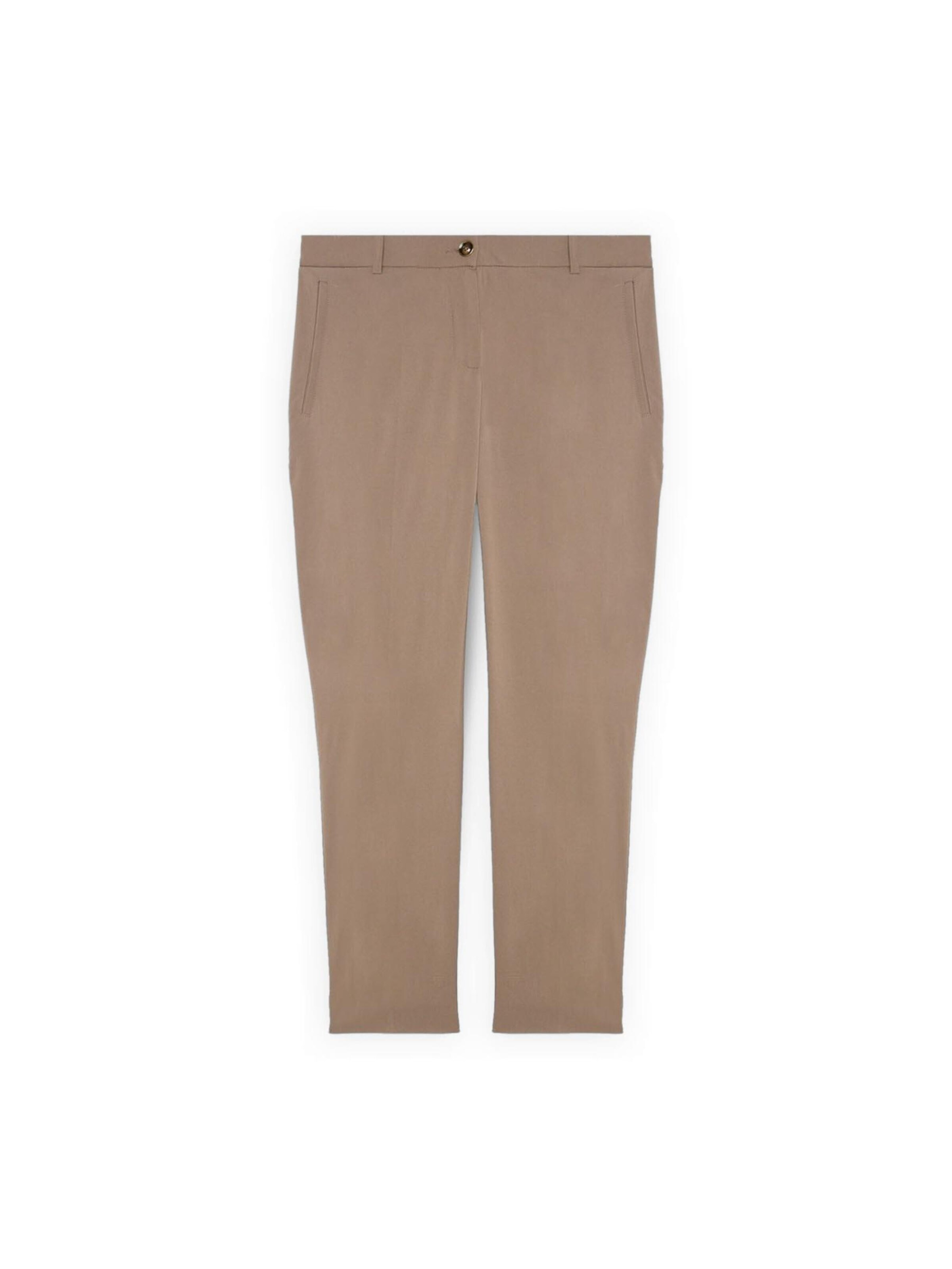 Regular Pantalon Fiorella Rubino en beige : devant
