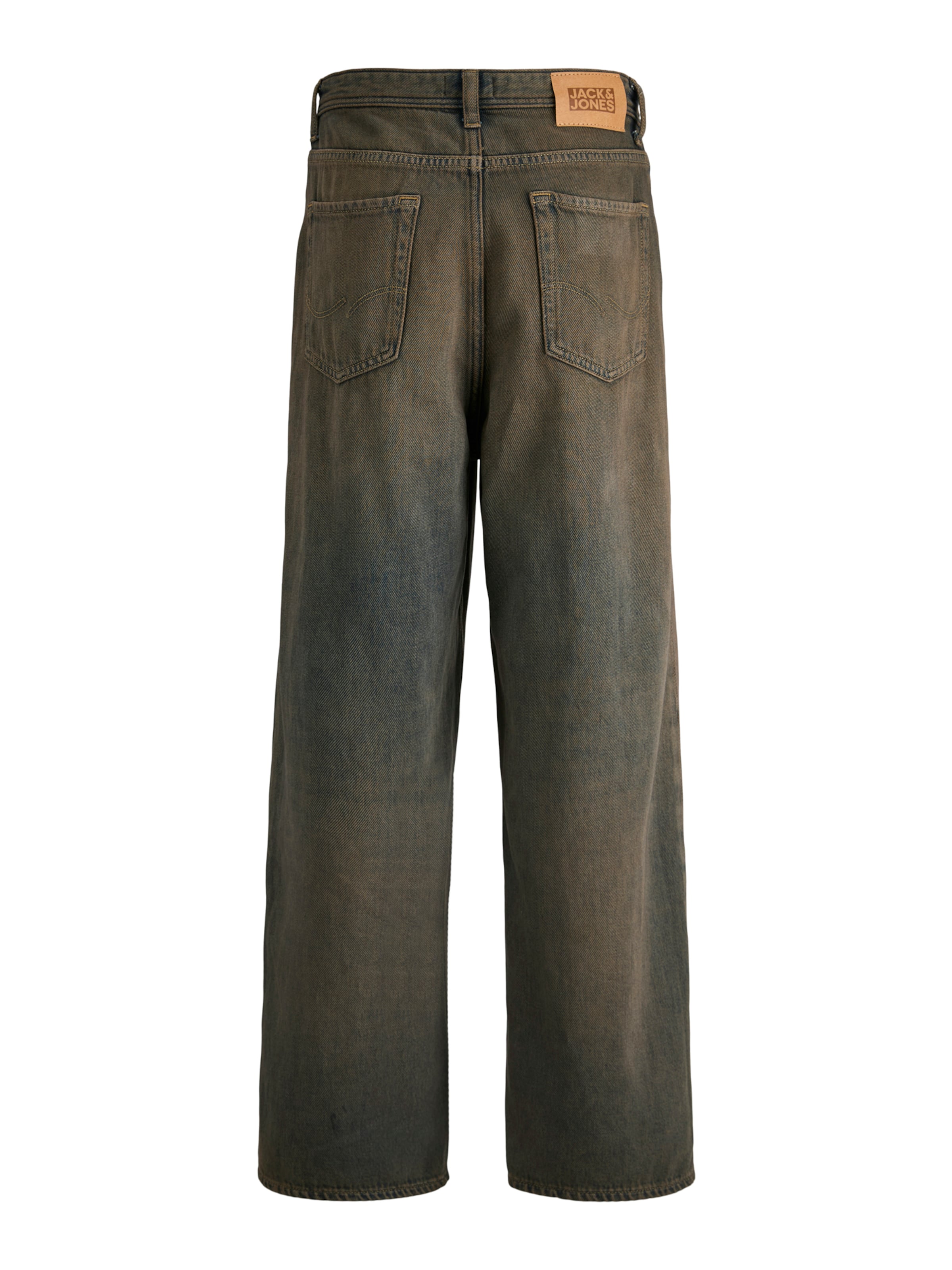 Jack & Jones Junior Wide leg Jeans 'JJIDave' in Blue