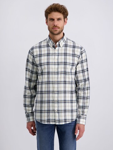 Fit confort Chemise PIERRE CARDIN en beige : devant