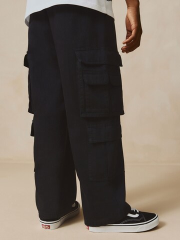 Next Wide Leg Hose in Schwarz