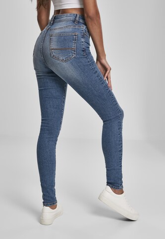 Urban Classics Skinny Jeans in Blau