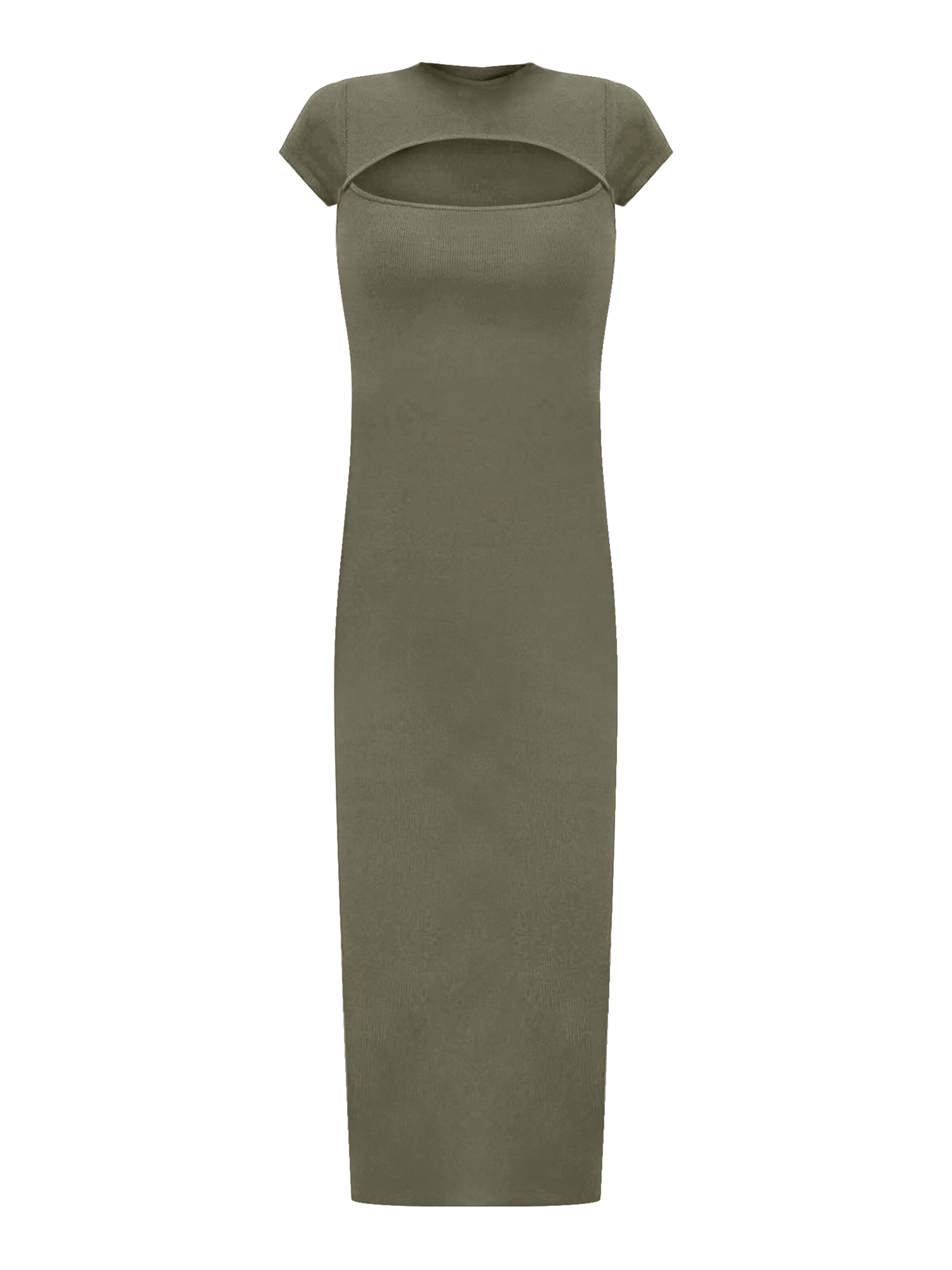 No Matter What Kleid in Grün: Vorderseite