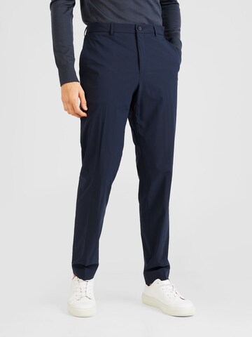 HUGO Slimfit Puku värissä sininen