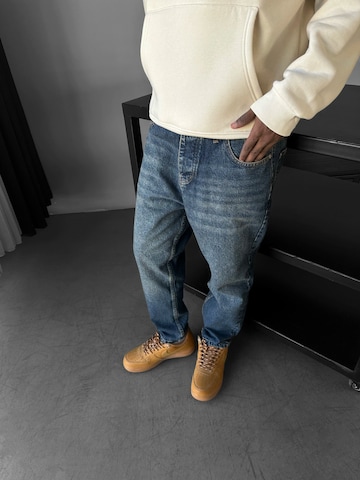 Kleidermafia Baggy Jeans i blå: framsida