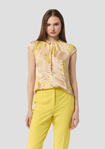 COMMA Blouse in Beige: voorkant