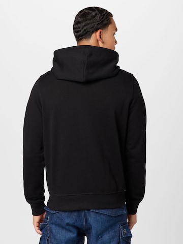 DIESEL Zip-Up Hoodie 'GINN' in Black