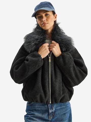 Bianco Lucci - Casaco meia-estação em cinzento: frente