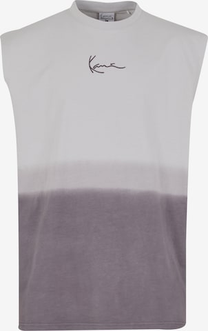 pilka Karl Kani Marškinėliai: priekis