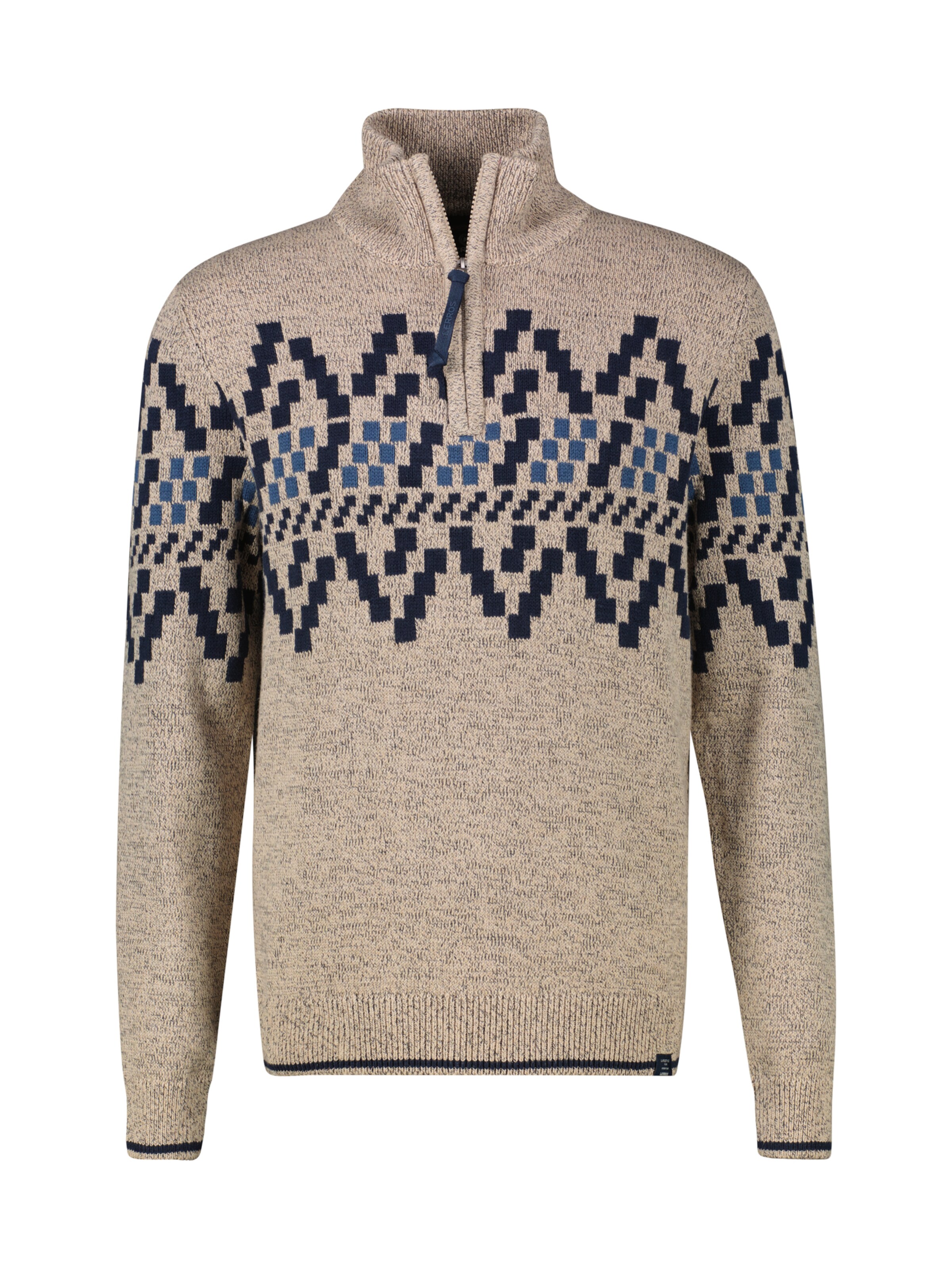 LERROS Pullover in Beige: Vorderseite