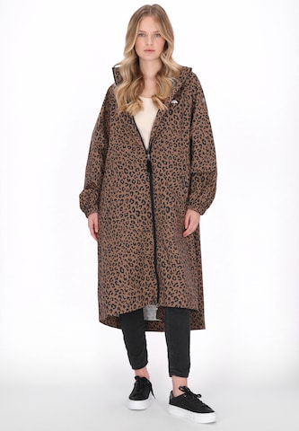 Manteau fonctionnel Schmuddelwedda en beige : devant