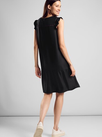 STREET ONE Kleid in Schwarz