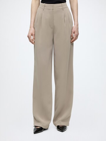 Wide leg Pantaloni cutați 'THEOLINE PERFECT' de la GUESS pe gri: față