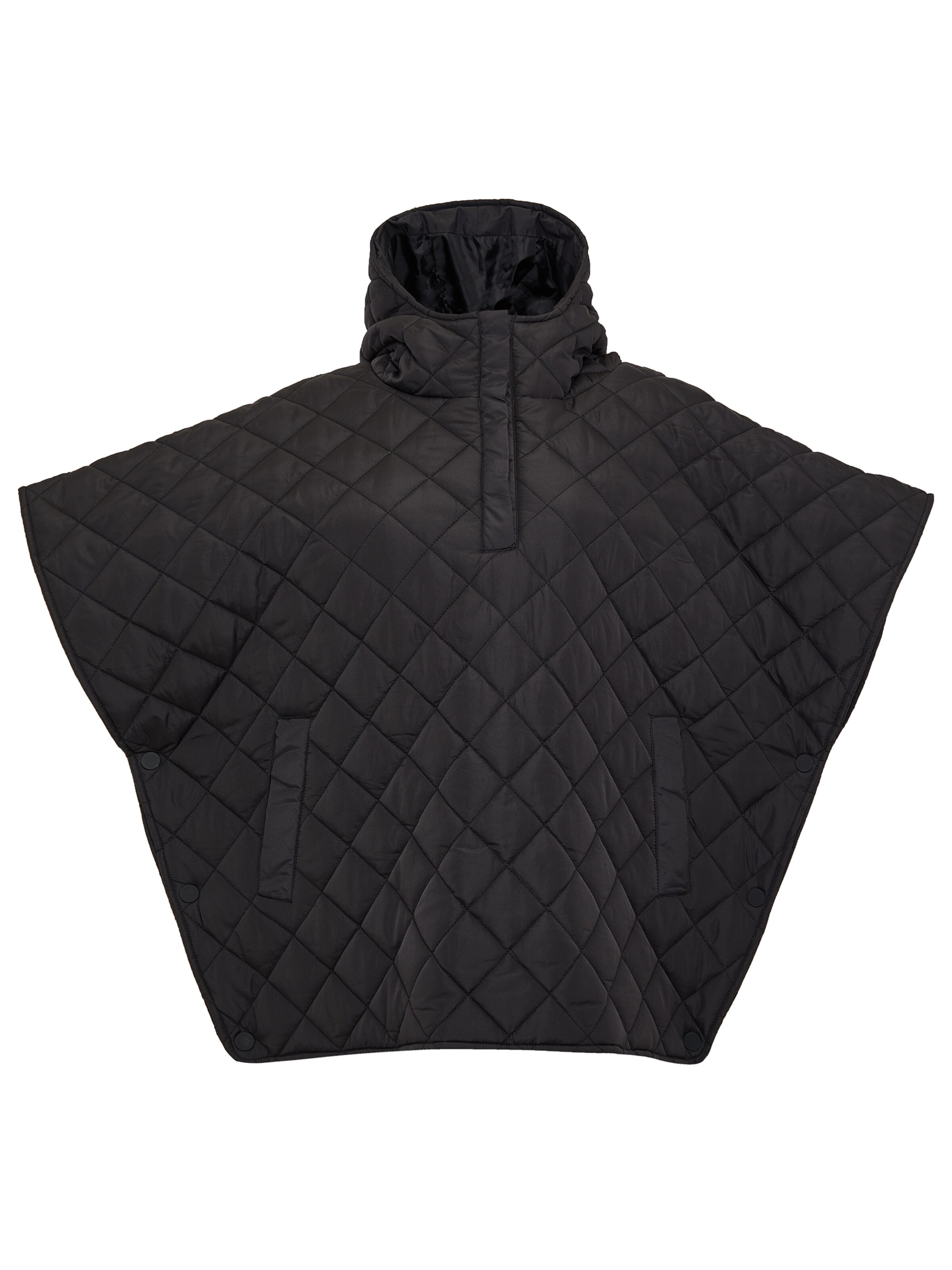 Threadbare Jacke 'Charlie' in Schwarz: Vorderseite