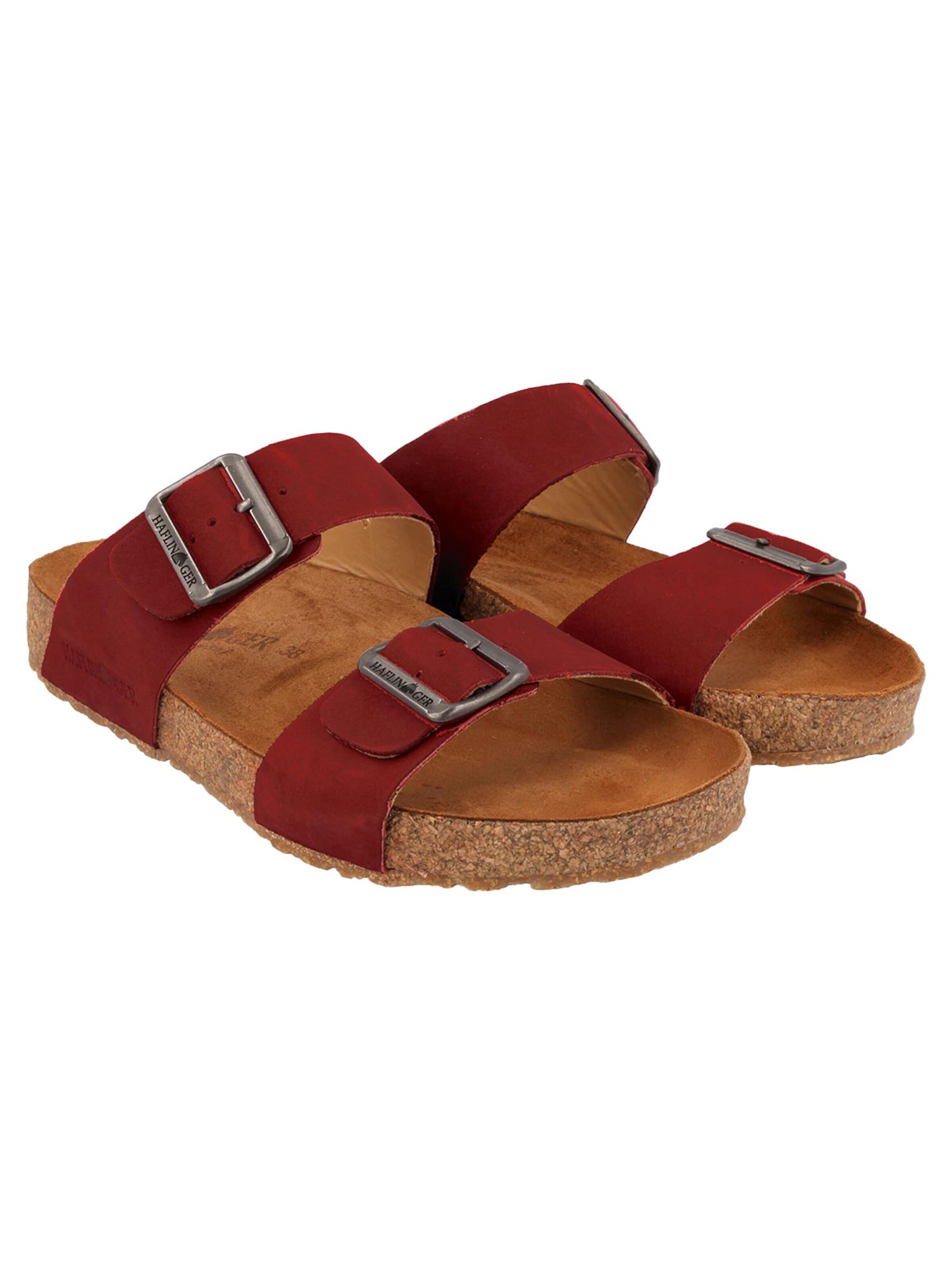 HAFLINGER Mules 'Andrea' in Red