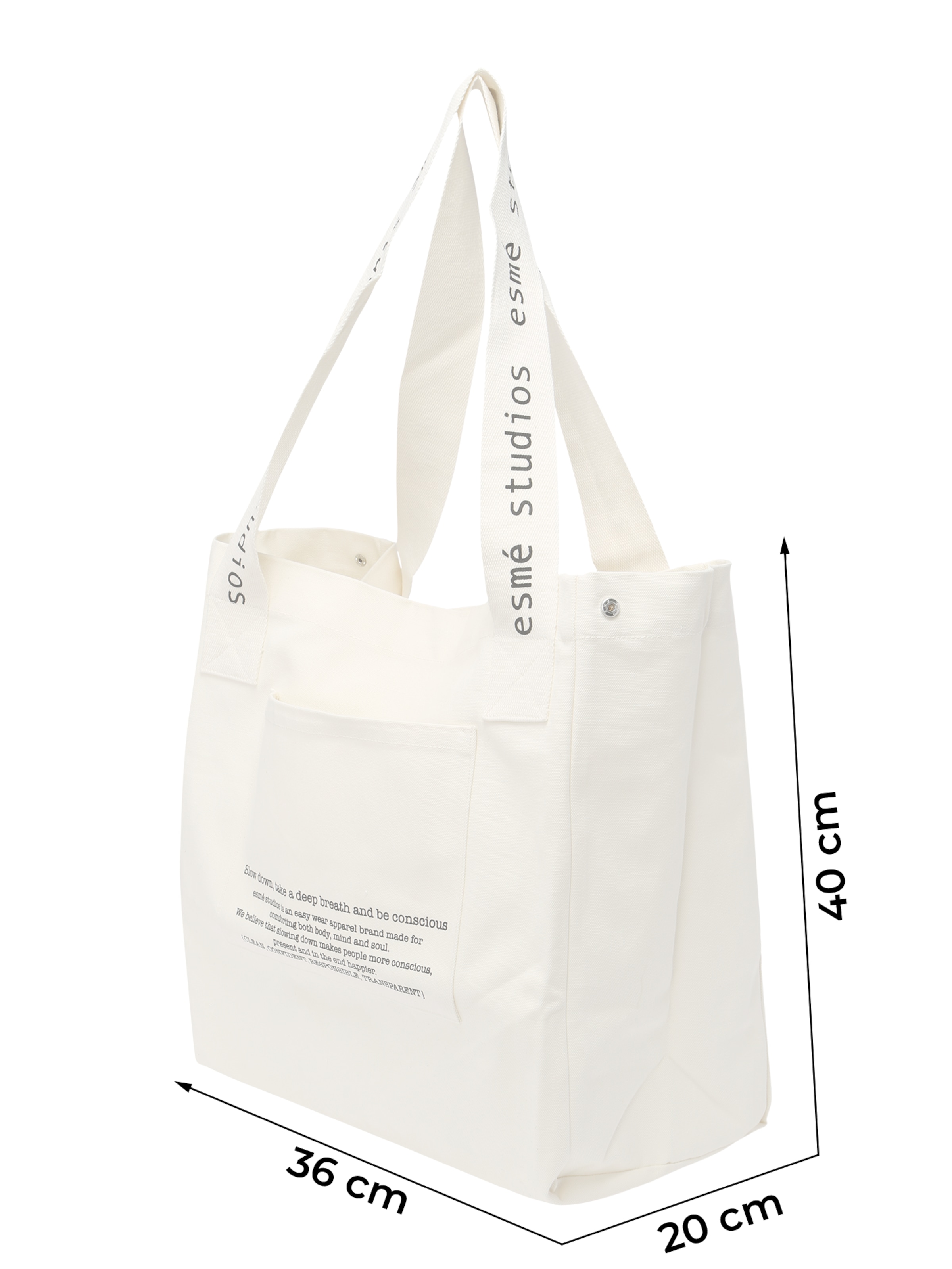Esmé Studios Shopper 'Alana' in White