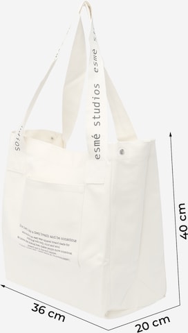 Esmé Studios Nákupní taška 'Alana' – bílá