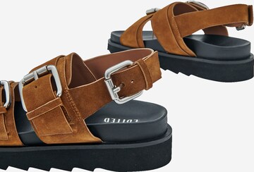 EDITED Sandal 'Benazir' in Brown