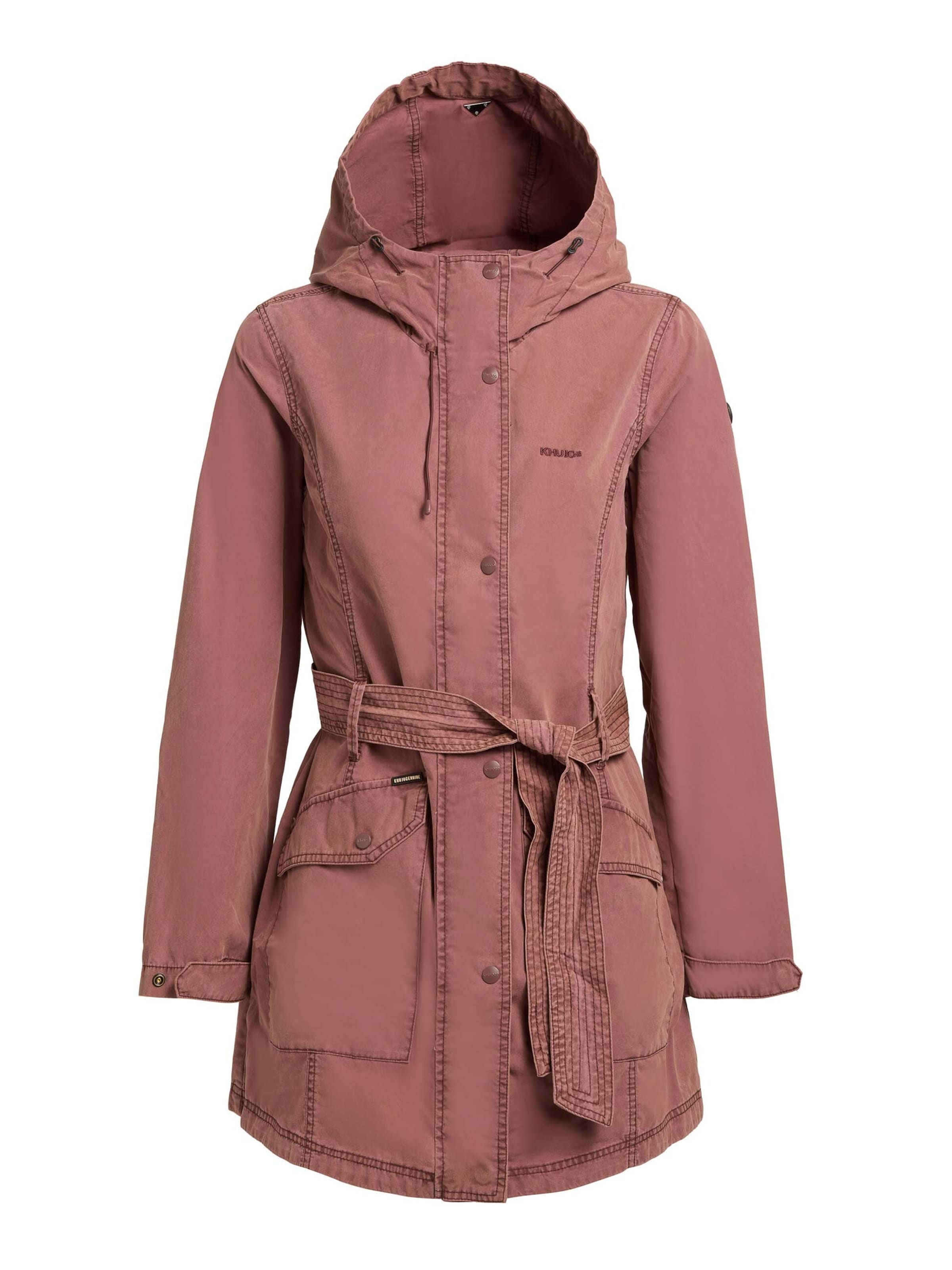 khujo Jacke 'Prea' in Rot: Vorderseite