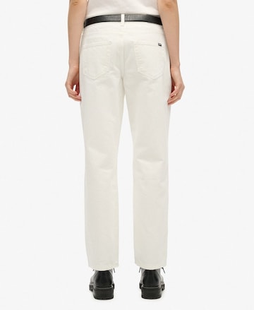 Regular Jean Superdry en blanc
