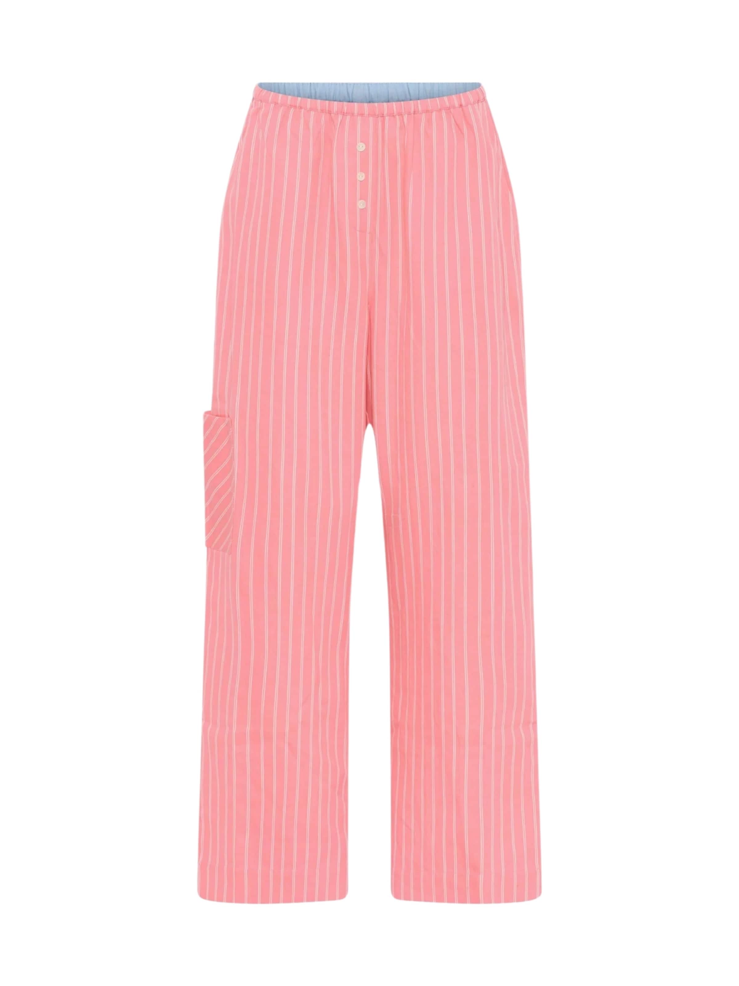 CCDK Copenhagen Pyjamahousut 'Mila' värissä punainen: etupuoli