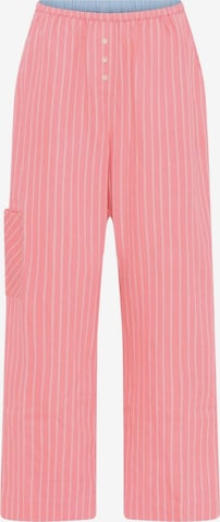 CCDK Copenhagen Pyjamahousut 'Mila' värissä punainen: etupuoli