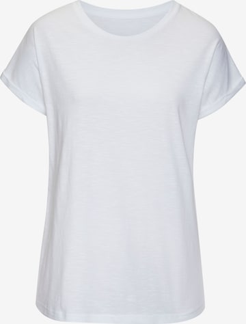 T-shirt VIVANCE en blanc : devant