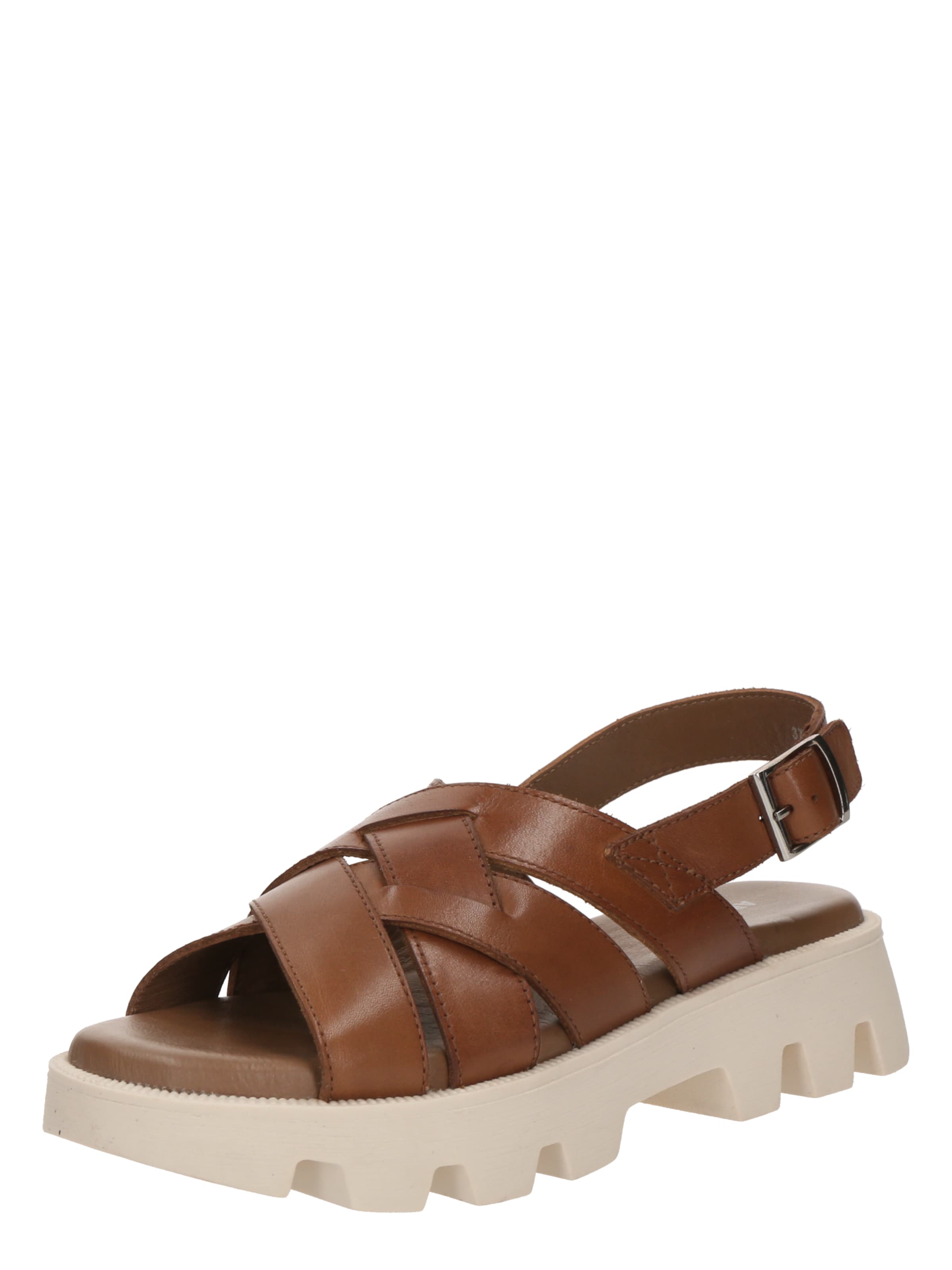 brūns ABOUT YOU Sandales 'Hanna': no priekšpuses