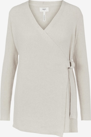 OBJECT Knit cardigan 'Fae' in Grey: front