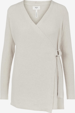 Cardigan 'Fae' OBJECT en gris : devant