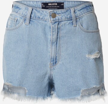 HOLLISTER Regular Jeans in Blauw: voorkant