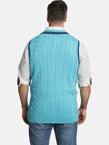 Charles Colby Sweater Vest in Blue