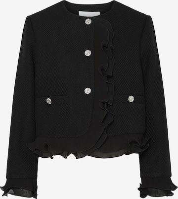 YASPrijelazna jakna 'YASFRINO' - crna boja: prednji dio