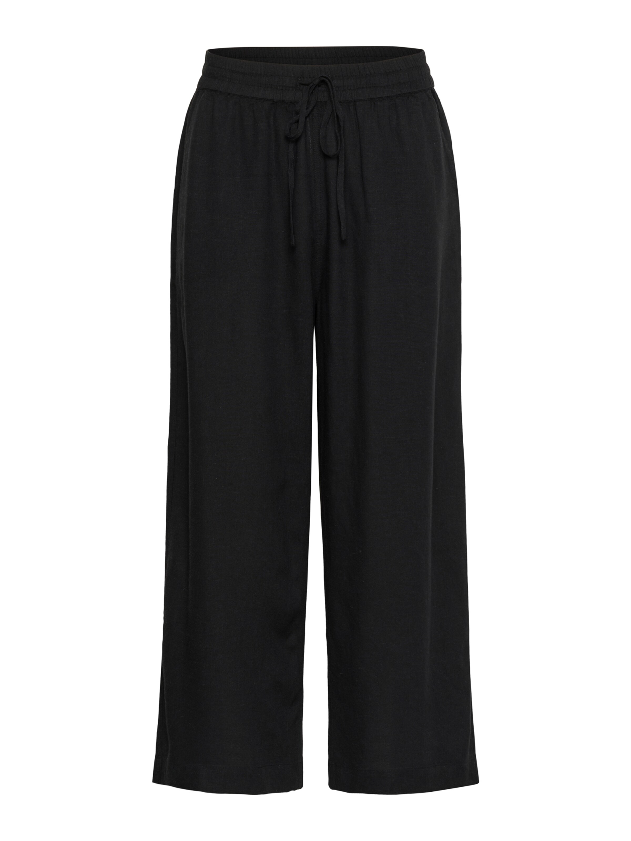 Kaffe Hose 'KAmilia' in Schwarz: Vorderseite