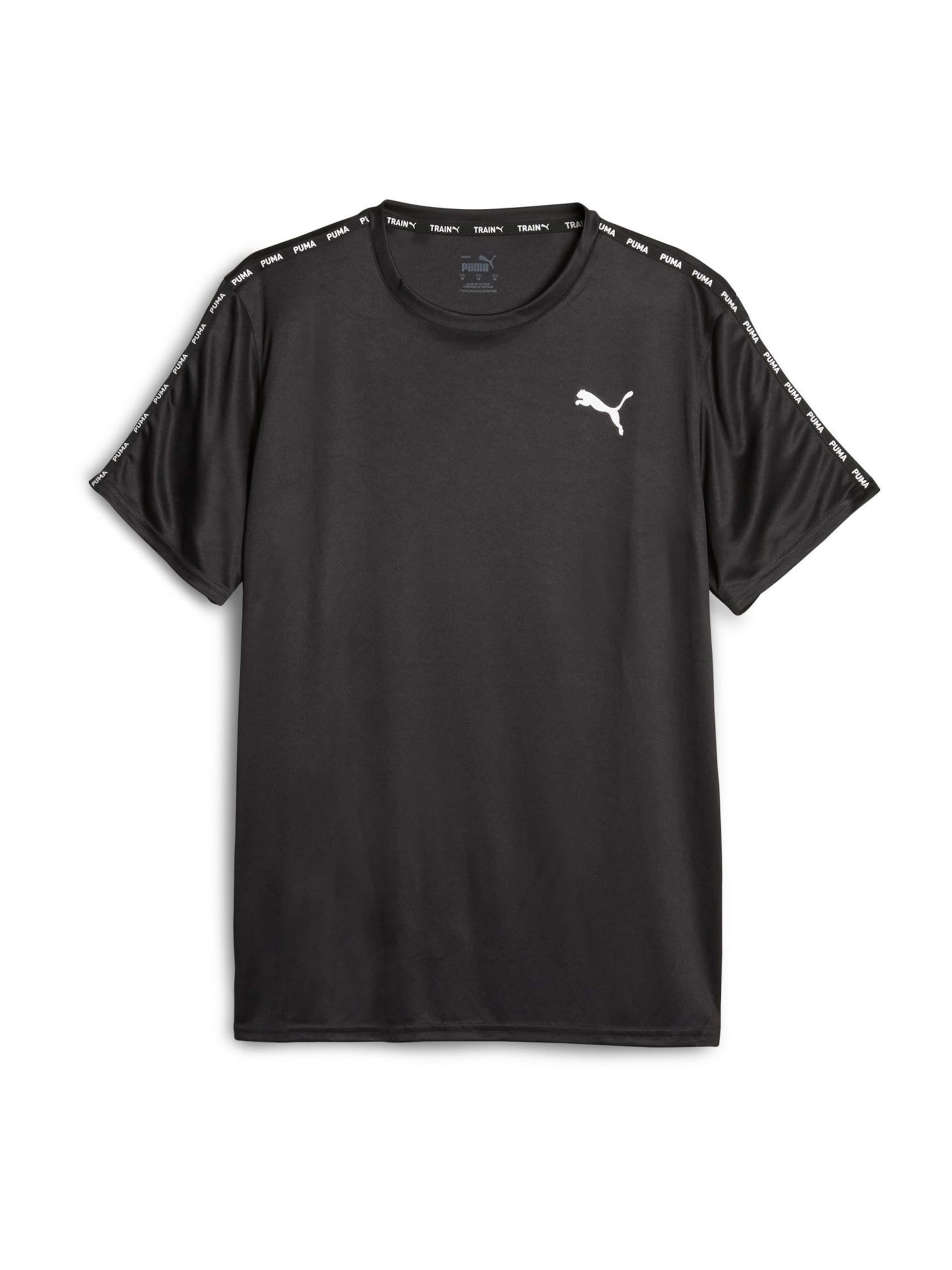PUMA Functioneel shirt in Zwart: voorkant