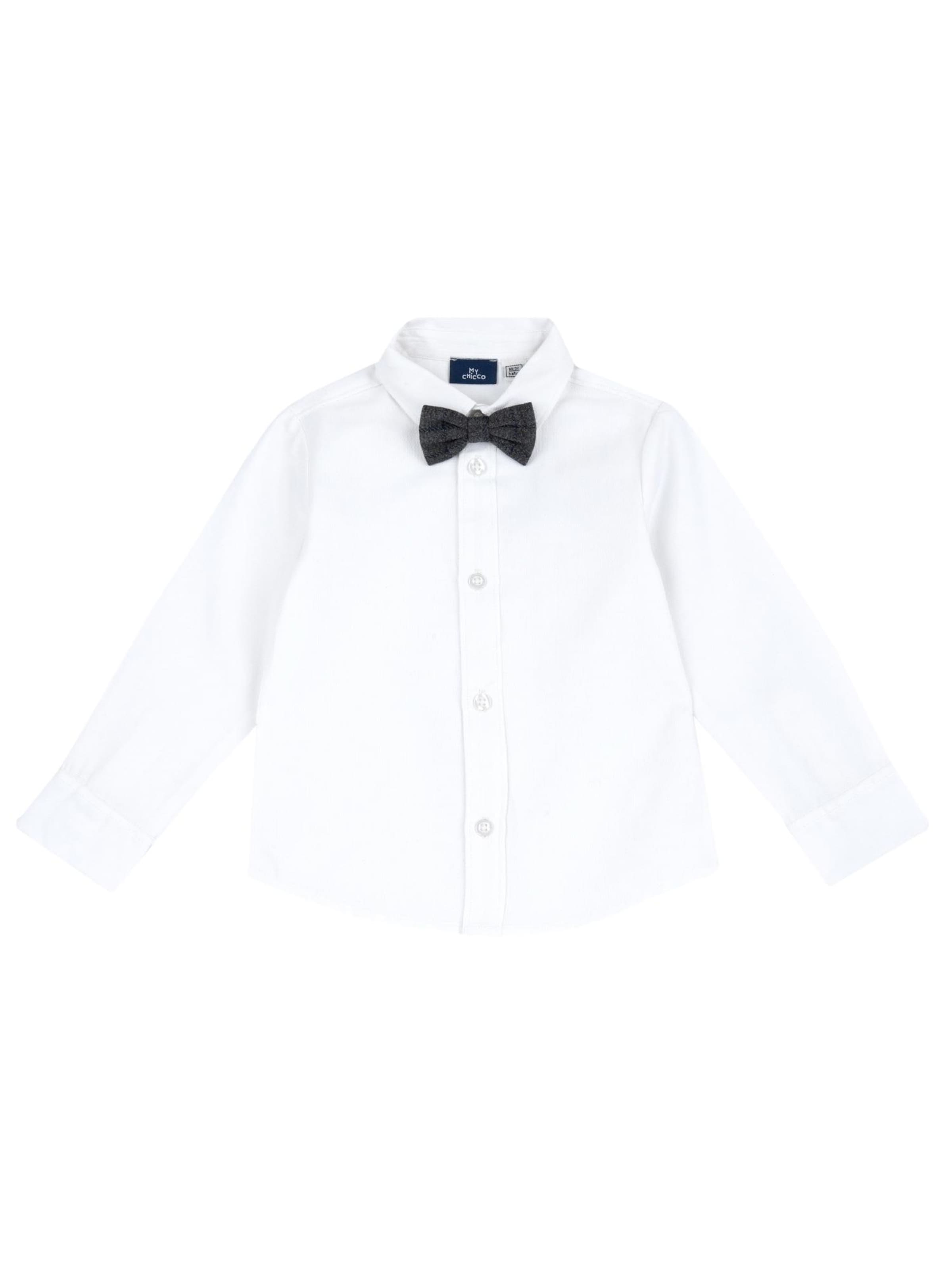 Chicco Regular fit Риза в бяло: отпред