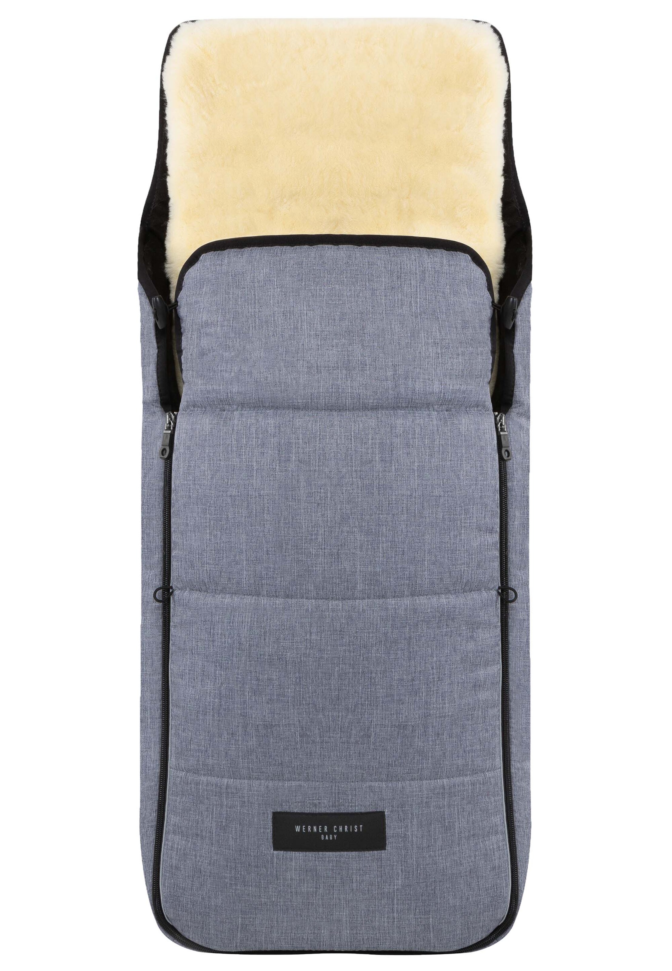 Werner Christ Baby Kinderwagen accessoires 'CORTINA' in Blauw: voorkant