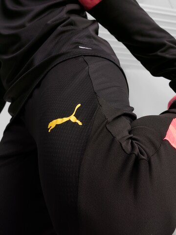 Skinny Pantalon de sport 'Individual Final' PUMA en noir