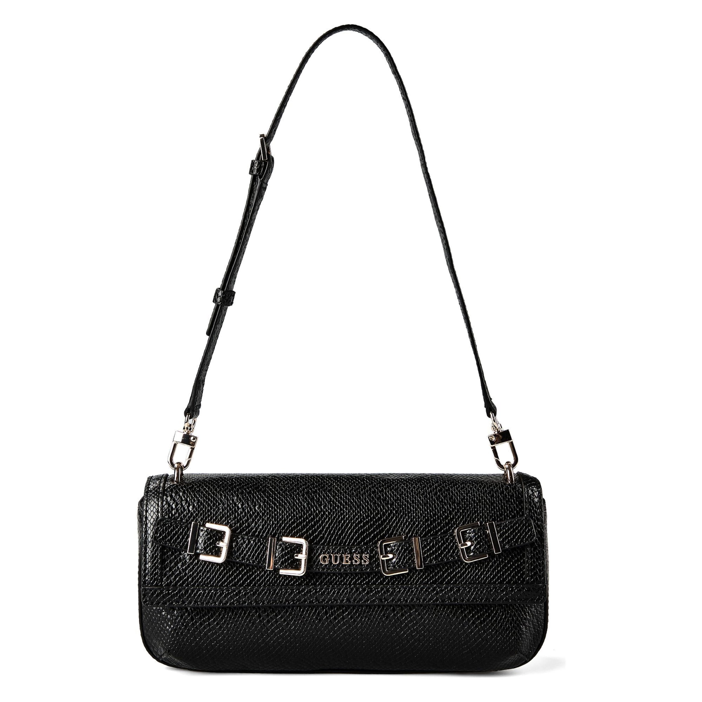 GUESS Schultertasche 'Dovie' in Schwarz: Vorderseite