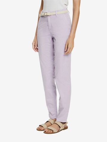 ESPRIT Slimfit Hose in Lila