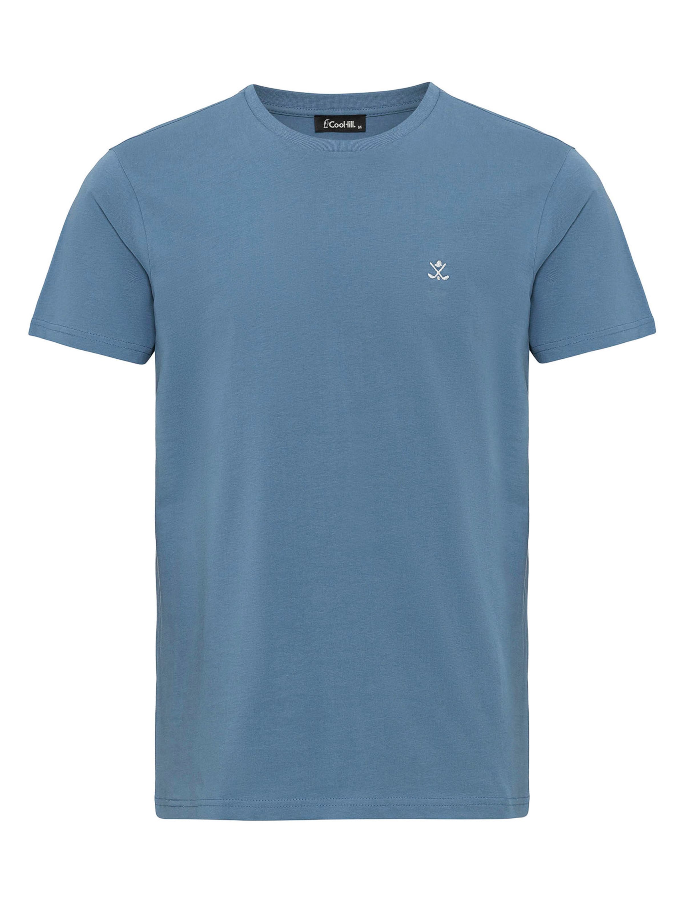 zils Cool Hill T-Krekls 'Antonio': no priekšpuses
