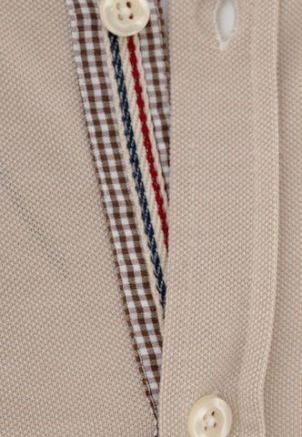 Felix Hardy Regular fit Button Up Shirt in Beige
