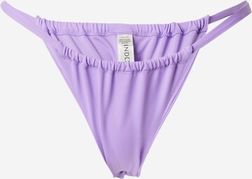 Bas de bikini Lindex en violet : devant