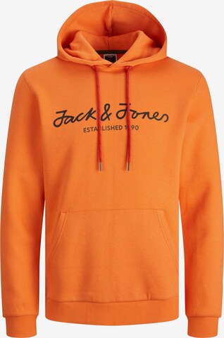JACK & JONES Sweatshirt 'Berg' in Oranje: voorkant