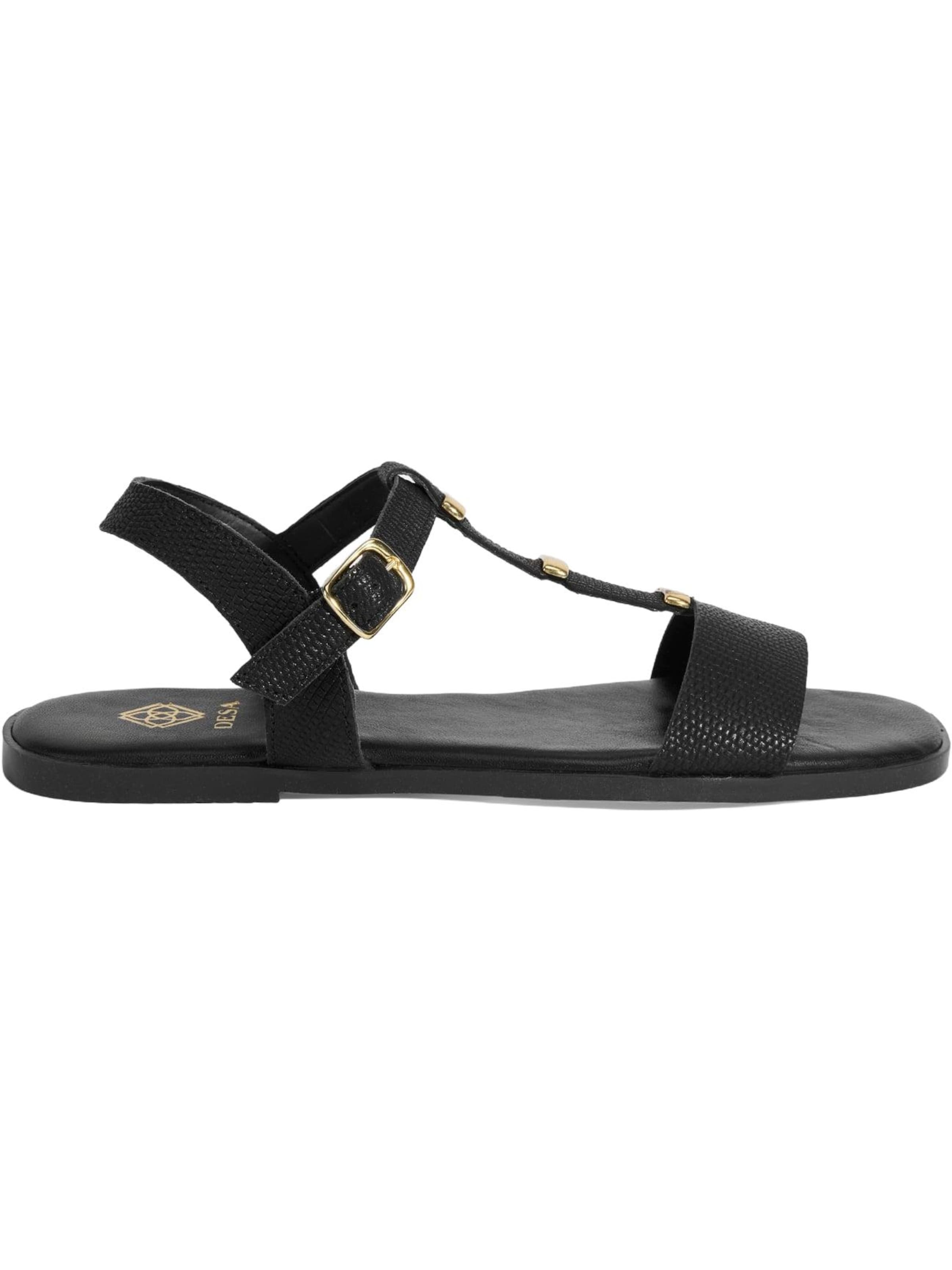 Desa Sandal 'Sandalen' in Black