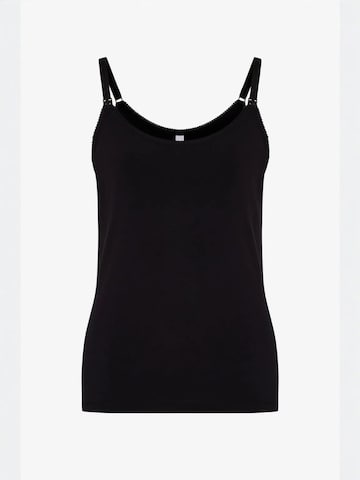 Penti Pižama 'PENTI Damen MAMA Tanktop' | črna barva: sprednja stran