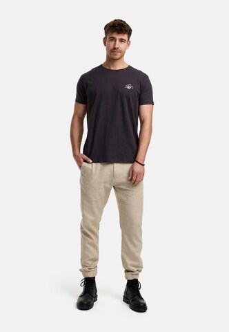 T-Shirt 'Bjorn' INDICODE JEANS en noir